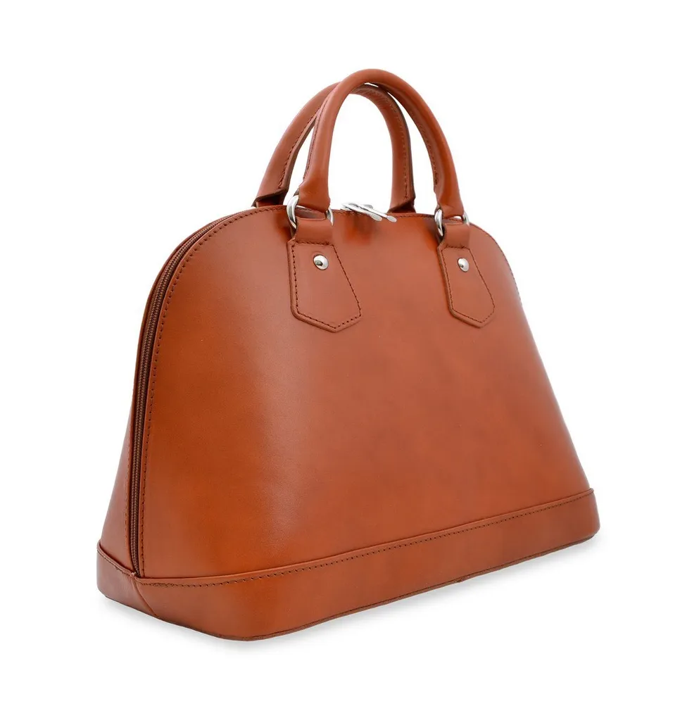 Geanta Perfect Symmetry — Maro camel